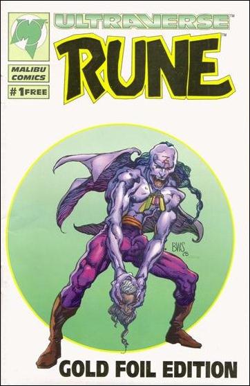 Rune/Wrath Ashcan Edition issue 1-B Gold Foil Cover