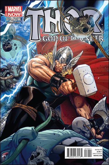 Thor: God of Thunder issue 19-B Clay Mann 1:75 Cover