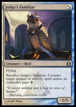 Magic the Gathering: Return to Ravnica (Base Set) card 218 Judge's Familiar