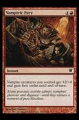 Magic the Gathering: Innistrad (Base Set) card 167 Vampiric Fury