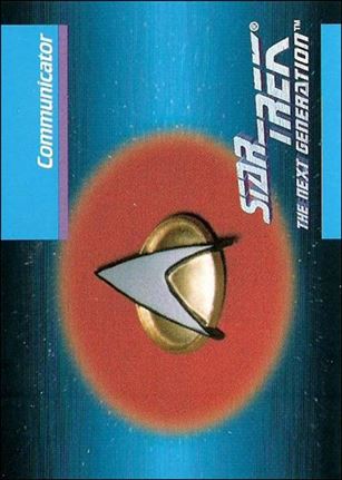 Star Trek: The Next Generation - Inaugural Edition (Base Set) card 65 Communicator 