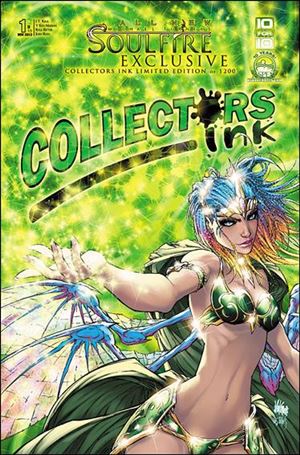 Michael Turner's Soulfire (2013) issue 1-D15 V Ken Marion Collectors Ink Cover 1/1200