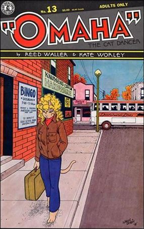 Omaha the Cat Dancer (1984) issue 13