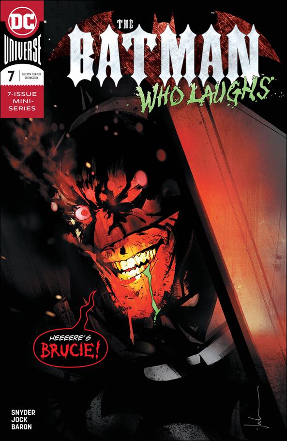 Batman Who Laughs (2018) issue 7 Jock Cover