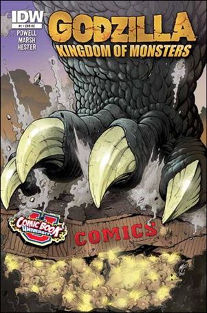 Godzilla: Kingdom of Monsters issue 1-MT Comic Book University Comics Cover 1/500
