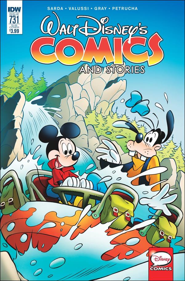 Walt Disney's Comics and Stories (2009) issue 731-B Alessandro Perina Subscription Cover
