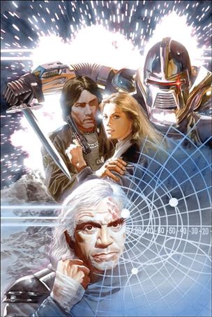 (Classic) Battlestar Galactica issue 4-D Alex Ross High-End Ultra Limited Virgin Cover 1/25