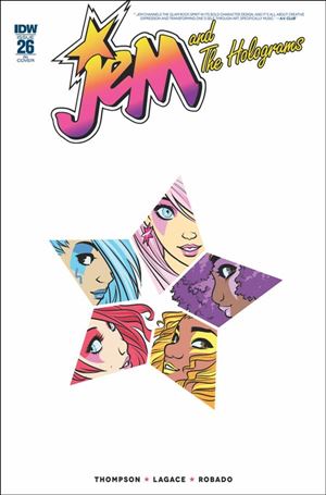 Jem and the Holograms issue 26-C Sophie Campbell 1:10 Cover