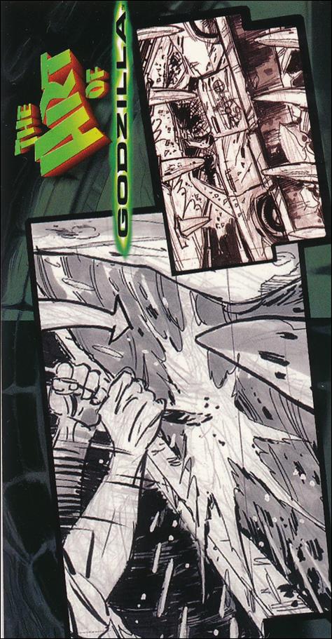 Godzilla Supervue (Base Set) card 51 Swallowing a Taxicab