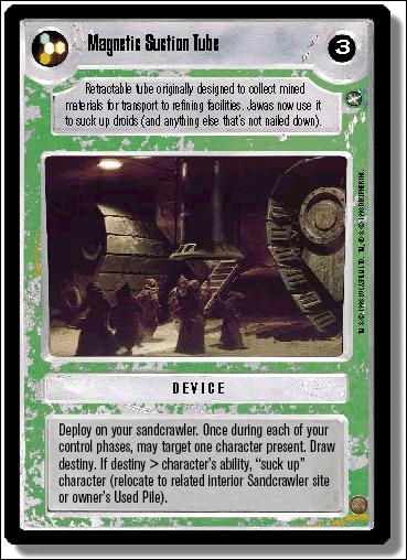 Star Wars: A New Hope Limited (Base Set) card 107 Magnetic Suction Tube
