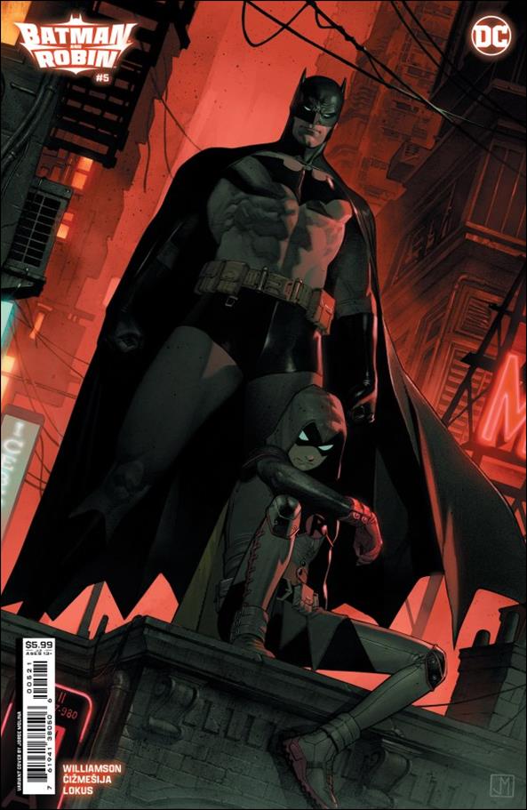 Batman and Robin (2023) issue 5-B Jorge Molina Cardstock Cover