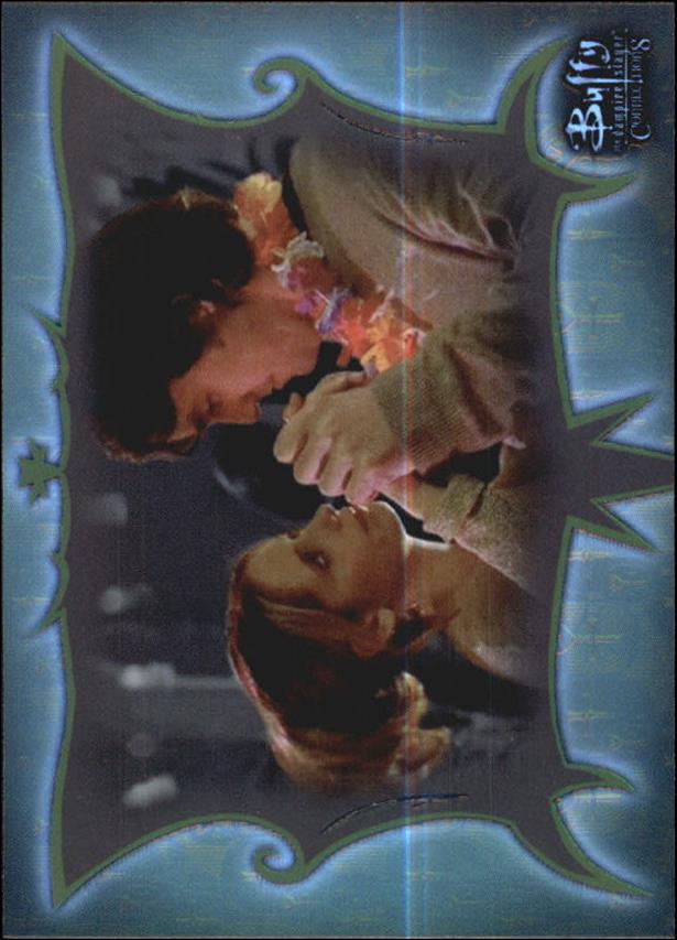 Buffy the Vampire Slayer: Connections (Base Set) card 41 Xander + Buffy: Central Connection