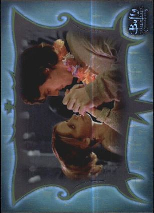 Buffy the Vampire Slayer: Connections (Base Set) card 41 Xander + Buffy: Central Connection