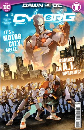 Cyborg (2023) issue 4 Edwin Galmon Cover