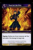 World of Warcraft: March of the Legion (Base Set) card 47 Fuel for the Fire 