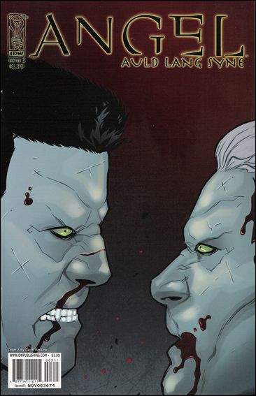 Angel: Auld Lang Syne issue 3 David Messina Cover