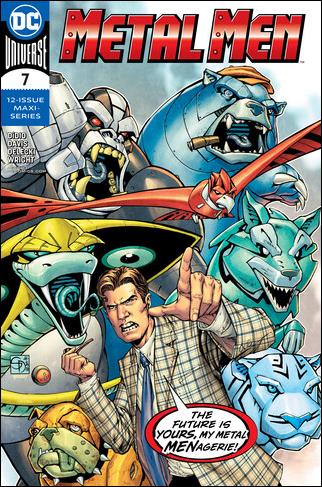 Metal Men (2019) issue 7 Shane Davis Cover