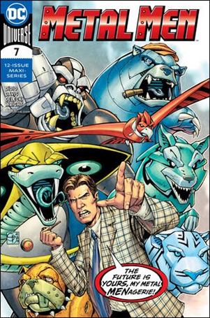 Metal Men (2019) issue 7 Shane Davis Cover