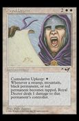 Magic the Gathering: Alliances (Base Set) card 14 Royal Decree