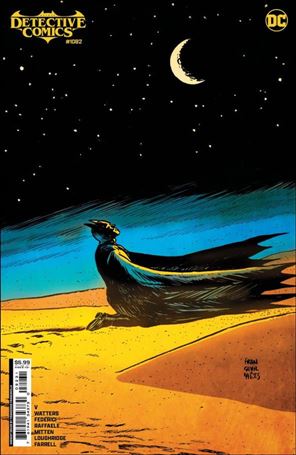 Detective Comics (1937) issue 1082-C Francesco Francavilla Cardstock Cover