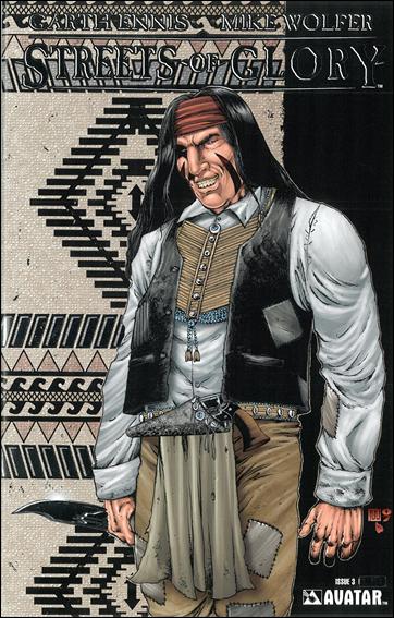 Garth Ennis' Streets of Glory issue 3-C Platinum Foil Cover