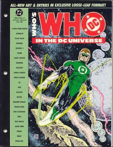 Who's Who In the DC Universe issue 3 Looseleaf Binder Format