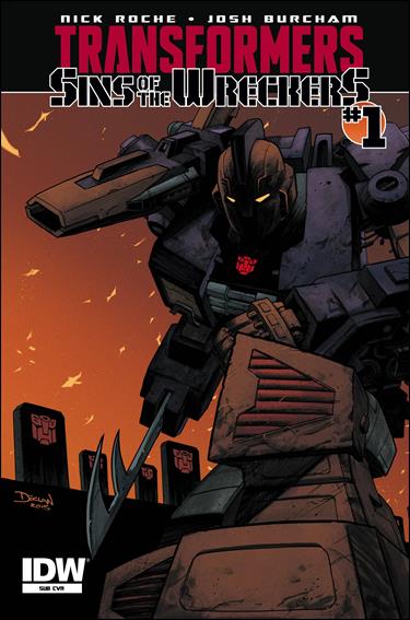 Transformers: Sins of the Wreckers issue 1-B Declan Shalvey Subscription Cover