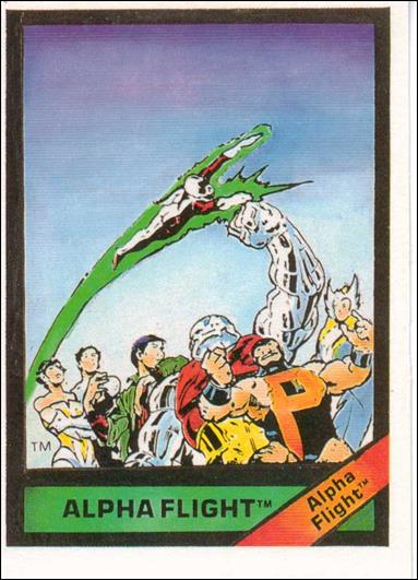 Marvel Universe (Base Set) card 44 Alpha Flight