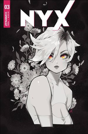 Nyx (2021) issue 3-O Rose Besch 1:30 Spot Color Cover