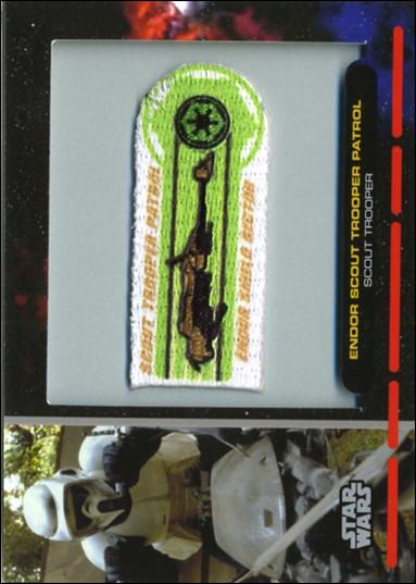 Star Wars Galactic Files (Patch Subset) card PR-30 Endor Scout Trooper Patrol Scout Trooper