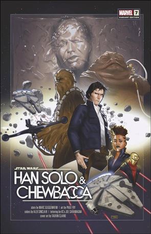 Star Wars: Han Solo & Chewbacca issue 7-B Taurin Clarke Revelations Cover