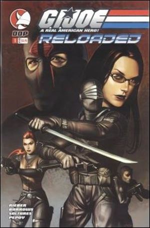 G.I. Joe Reloaded issue 1-C Dynamic Forces Platinum Foil #/500