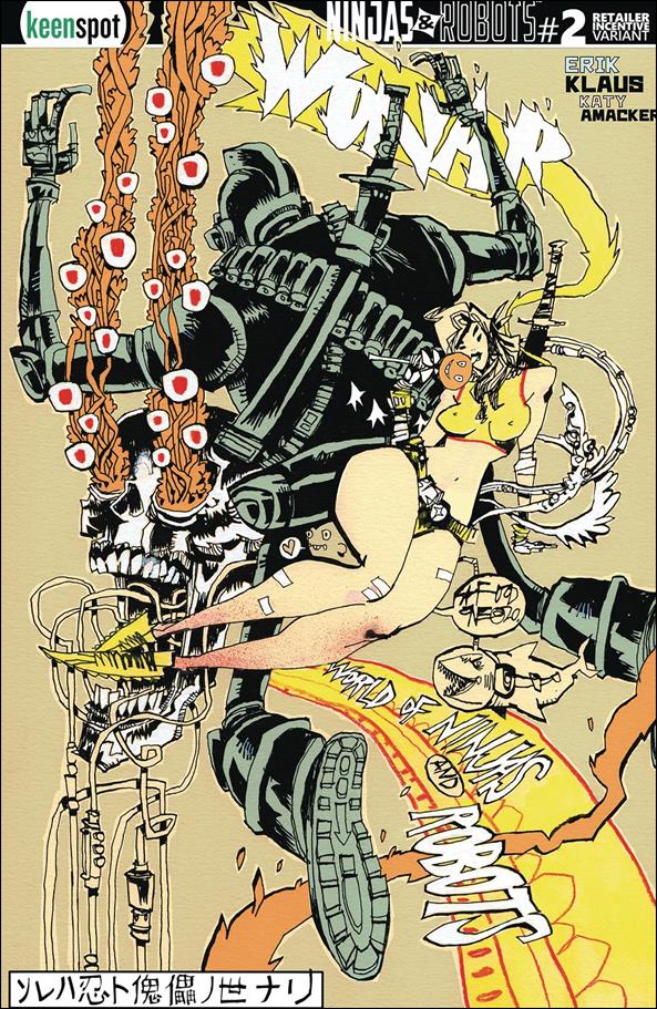 Ninjas and Robots issue 2-E Jim Mahfood 1:5 Cover