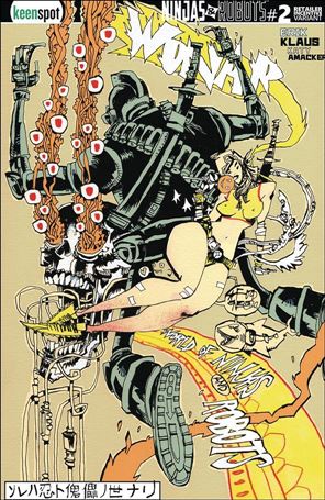 Ninjas and Robots issue 2-E Jim Mahfood 1:5 Cover