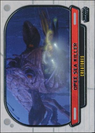 Star Wars Galactic Files (Base Set) card 299 Opee Sea Killer Creatures