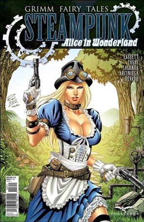 Grimm Fairy Tales Steampunk: Alice in Wonderland Cover Image 1