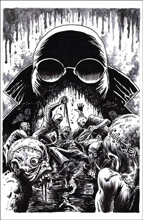 Stuff of Nightmares issue 1-L Francesco Francavilla B&W Unlockable Cover
