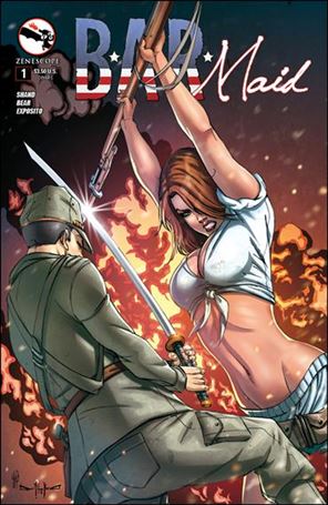B.A.R. Maid issue 1-C Pasquale Qualano Cover