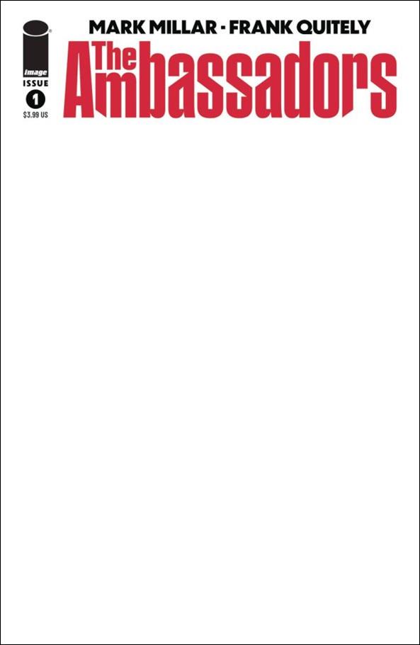 Ambassadors issue 1-E Blank/Sketch Cover