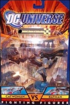 DC Universe: Fighting Figures figure 1 Catwoman vs Batman