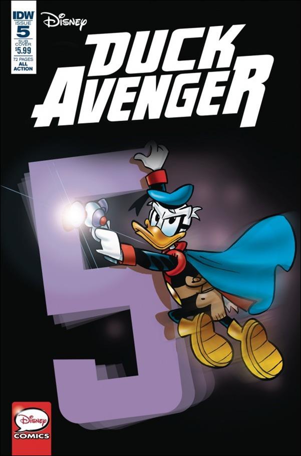 Duck Avenger issue 5-B Subscription Cover