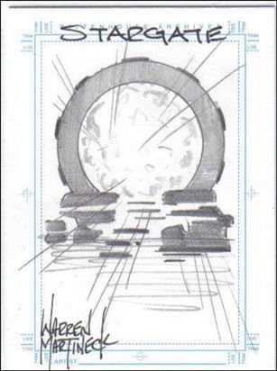 Stargate SG-1: Season 5 (Sketch Subset) card No Number j Stargate 1/375