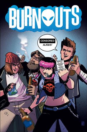 Burnouts issue 1-B CBLDF 