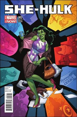 She-Hulk (2014) issue 2-B Amanda Conner Cover