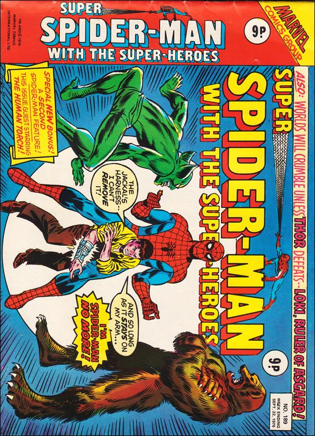 Spider-Man: Comics Weekly (UK) issue 189