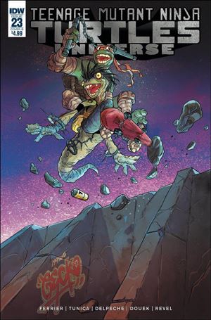 Teenage Mutant Ninja Turtles Universe issue 23-B Pablo Tunica Cover