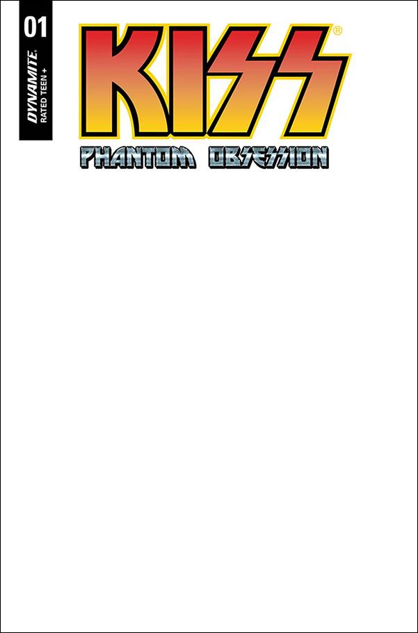 KISS: Phantom Obsession issue 1-F Blank Authentix Cover