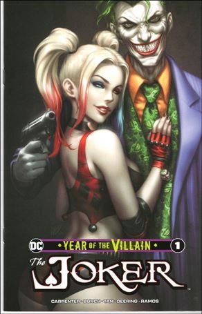 Joker: Year of the Villain issue 1-E Kendrick Lim Paper Asylum  Cover