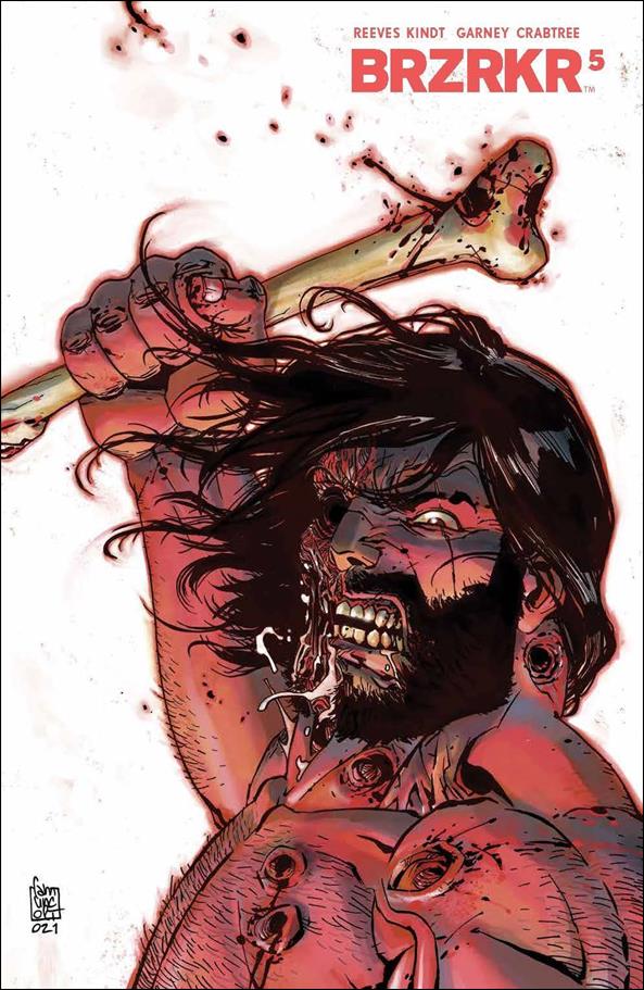 BRZRKR issue 5-B Giuseppe Camuncoli Cover