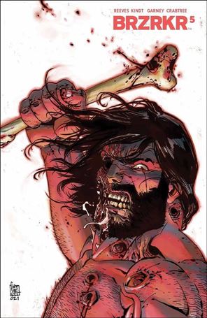 BRZRKR issue 5-B Giuseppe Camuncoli Cover